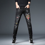 ✅Ready Stock Ed Hardy Tiger denim jeans #19669 👖(size 28-38) stretchable jean Long pants seluar Panj