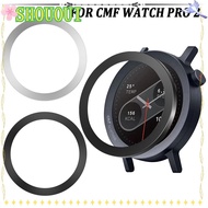 SHOUOUI Watch  Cover, PC Anti-Scratch Watch Bezel Ring,  Protective Replacement Decorative Screen Pr
