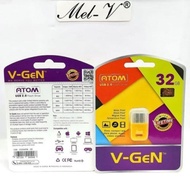 (G) V-Gen Flashdisk Atom 8GB 16GB 32GB 64GB VGen USB Flashdisk V Gen