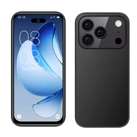 I17 pro Max 3G Mini Smartphone 1GB RAM 16GB ROM 3.79' Android 8.1 2.0MP Quad Core Small Card Pocket 