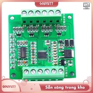 [gouyu77] 4 Channel PWM to Voltage Converter Module PWM to Voltage Module 10Hz~1KHz (Automatic Ident