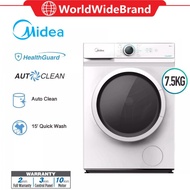 Midea Washing Machine (7.5KG) Quick Wash Front Load Washer MF100W75 / MF-100W75