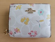 Coach wallet floral 銀包