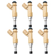 6PCS New Fuel Injector 23250-31100 23209-39215 Kit for Toyota Land Cruiser Prado 2008-2012