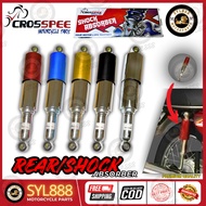 [2PCS] CROSSPEE Rear Shock Absorber Set 320MM Universal Suspension For HONDA TMX 155 Motorcycle