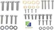 Philips TV mounting Bolts/Screws and washers - Fits All Philips TVs