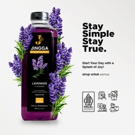 JINGGA Lavender Syrup 1000 ML - Sirup Rasa Lavender Untuk Mocktail dan Cocktail