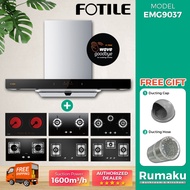 FOTILE EMG 9037 Chimney Cooker Hood Kitchen Hood Kitchen Appliances Penyedut Asap Dapur