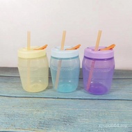 High-value Juice Straw Water Cup Coffee Milk Suction Can Suction Sealed Drink Round Can BWT0