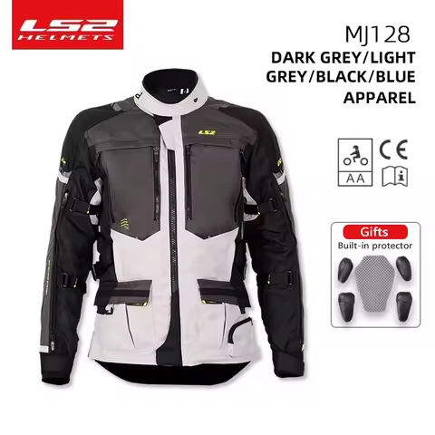 LS2 MJ128 NORWAY motorcycle riding suit men's and women's motorcycle pull car fall waterproof therma