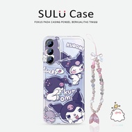 Sanrio Cute Girl Kuromi Case Oppo C53 C51 C51S Reno 13 13F 12F 11F A3X A3 Pro 5G A60 Realme Note 60 