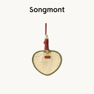 Songmont จี้รูปพัดสาน พวงกุญแจห้อยกระเป๋า