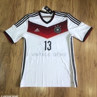 Vintage Germany 2014 /2015 Home Jersey 13 Muller