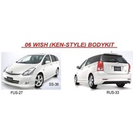 Toyota wish 2006 2007 2008 ZNE10 Legend Ken style kenstyle bodykit body kit front side rear skirt li
