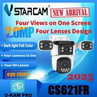 Vstarcam CS621SR / CS621FR ( 3-4 เลนส์ ) ใหม่ล่าสุด ความละเอียด 2 MP(1296P) กล้องวงจรปิดไร้สาย Outdo