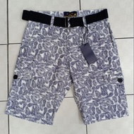 Short Out Edge 6 Pocket Batik Pattern