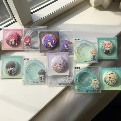 Sunsyea Honkai Star Rail Official Merch miHoYo Original Authentic Theme Series Badge Display Acrylic