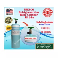 Original Fresco Refrigerant Gas Baby Cylinder/R410a/R22/R134a for Air-Conditioning