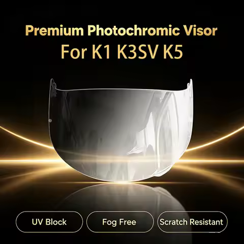 Photochromic Visor For AGV K1 K3SV K5 Motorcycle Helmet Lens Glass Shield Windshield Replacement Vie