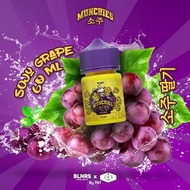 ORIGINAL MUNCHIES SOJU GRAPE MUNCHIES V3 60ML 3MG BY JVS