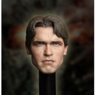 1/6 Scale Arnold Schwarzenegger Head Carving PVC Male Soldier Head Sculpt Model Fit 12 inch Action F