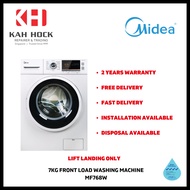 MIDEA MF768W 7KG FRONT LOAD WASHING MACHINE - 2 YEARS MANUFACTURER WARRANTY + FREE DELIVERY