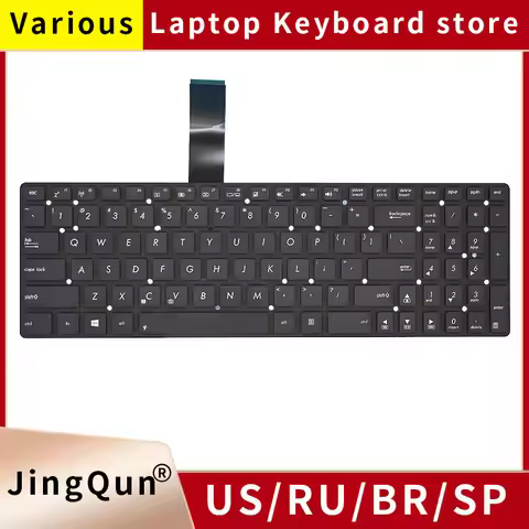 US/RU/SP Laptop Keyboard for ASUS K55V K55 K55A K55VD K55VJ K55VM K55VS A55 A55V A55XI A55DE A55DR R