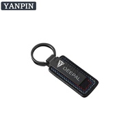 For DEEPAL Car Metal Leather Keychain DEEPAL S07 DEEPAL L07