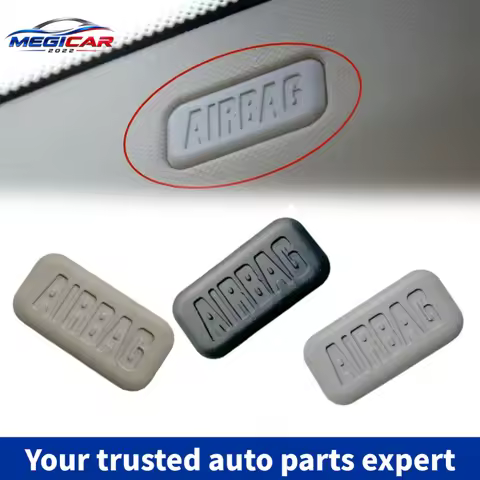 1PC A Pillar AIRBAG Emblem Cover Cap Trim For BMW 1 3 5 6 7 Series E46 E39 E90 E60 E61 E63 E83 E53 E