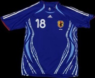 Adidas japan 2006、2008日本國家隊主場球衣3件小野阿部
