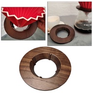 Moon NUNA Portable Wooden Coffee Filter Stand Cone Dripper Holder Rack Stand
