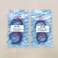 FORK OIL SEAL + DUST SEAL - KTM - RC 390/ 250/ 200 (NK)