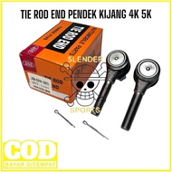 SHORT TIE ROD 5K 555 - TIE ROD END KIJANG SUPER 4K 5K - TIE ROD SHORT OUT 3K 4K 5K 555