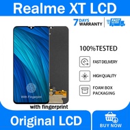 Oppo Realme LCD Realme XT LCD Digital Touch Screen Display Frame Assembly for Replacement