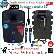 New sound speaker Aktif Portable Huper Original JL 15 inch resmi garansi Promo