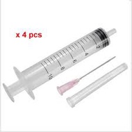 4 Set 10ml Syringe+Needle Printer ink Adding Fill Tool For Refilling Ink