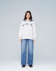 Niyom Jeans collection INDIGO : รุ่น  BM8588 กางเกงยีนส์ ทรงกระบอกใหญ่