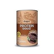 Dragon Superfoods Cocoa and Vanilla Protein Powder for Optimum Nutrition. 100% Organic Soy and Gluten Free Vegan Protein. With all the Essential Amino Acids - 500 g (30 servings).