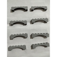 Lego arch 1x6 light grey colour