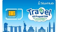 Terlaris Sim Card Singapore Starhub 7 Hari 100 Gb