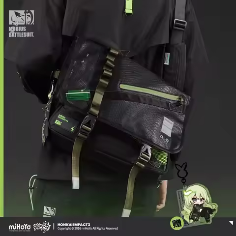miHoYo Mobius Bag Honkai Impact 3 Infinite Ouroboros Theme Dead Flying Bag Crossbody Bag Shoulder Ba