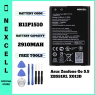 NEXCELL Bateri Serasi untuk Asus Zenfone Go 5.5 ZB551KL X013D Battery Batteri B11P1510 ( 2910mAh )