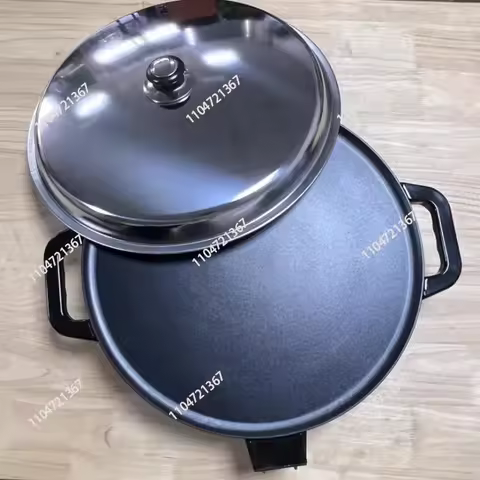 220V 50Hz 16inch Mitad And Mogogo Of Electric Crepe And Pancake Makers For Injera Mitad Pancake Grid