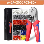 Photo tool crimping terminals wozobuy wire crimping pliers connecting wire stripping sleeves