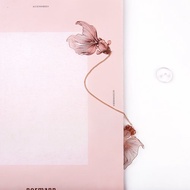 手心裡設計龍睛丹鳳雙魚書簽 禮盒裝