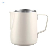 Stainless Steel Milk Frothing Jug Round Spout Latte Art Jug Milk Pitcher Frother Professional  Milk 