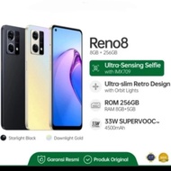 OPPO RENO 8 4G 8/256 GB GARANSI RESMI