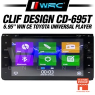 CLIF DESIGN CD-695T 6.95" Win CE Toyota Universal Player