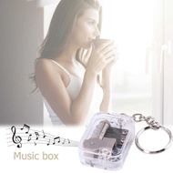 GANTUNGAN VKTECH DIY Music Box Keychain Mechanical Music Box Keychain - MBB18