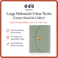 Hobonichi 5-Year Techo Cover – Search & Collect Series | Wool Herringbone Planner Covers (A5) with B